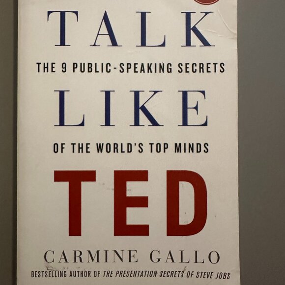 Book - Talk Like TED by Carmine Gallo - Picture 1 of 2